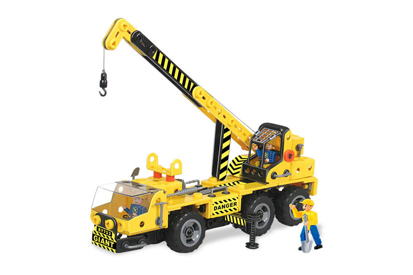 NIEUW! TecBlox Kraanwagen AANBIEDING!
